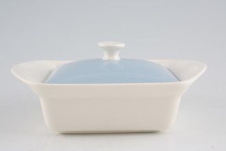 Sell Wedgwood Summer Sky Butter Dish + Lid 6 1/4" x 4 1/2"