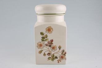 Marks & Spencer Autumn Leaves Storage Jar + Lid 7"