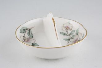 Sell Crown Staffordshire Christmas Roses - Plain Edge Dish (Giftware) 2 Compartments 4"