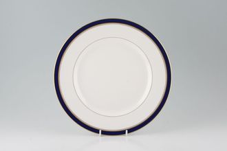 Royal Worcester Howard - Cobalt Blue - gold rim Salad/Dessert Plate Made Abroad 8"