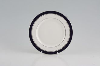 Sell Royal Worcester Howard - Cobalt Blue - silver rim Tea / Side Plate Made Abroad 6 1/4"