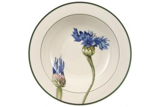 Villeroy & Boch Flora Rimmed Bowl Salad Dish - Bleuet 7 3/4"