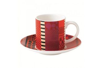 Sell Royal Doulton Paolozzi Espresso Saucer Red - Saucer Only