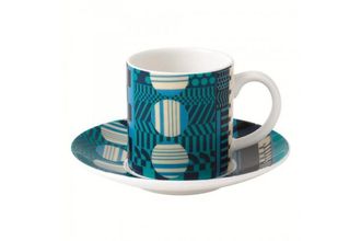 Sell Royal Doulton Paolozzi Espresso Cup Teal - Cup Only