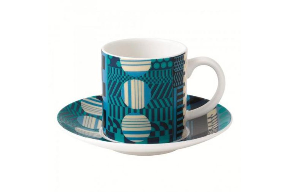 Royal Doulton Paolozzi Espresso Cup Teal - Cup Only
