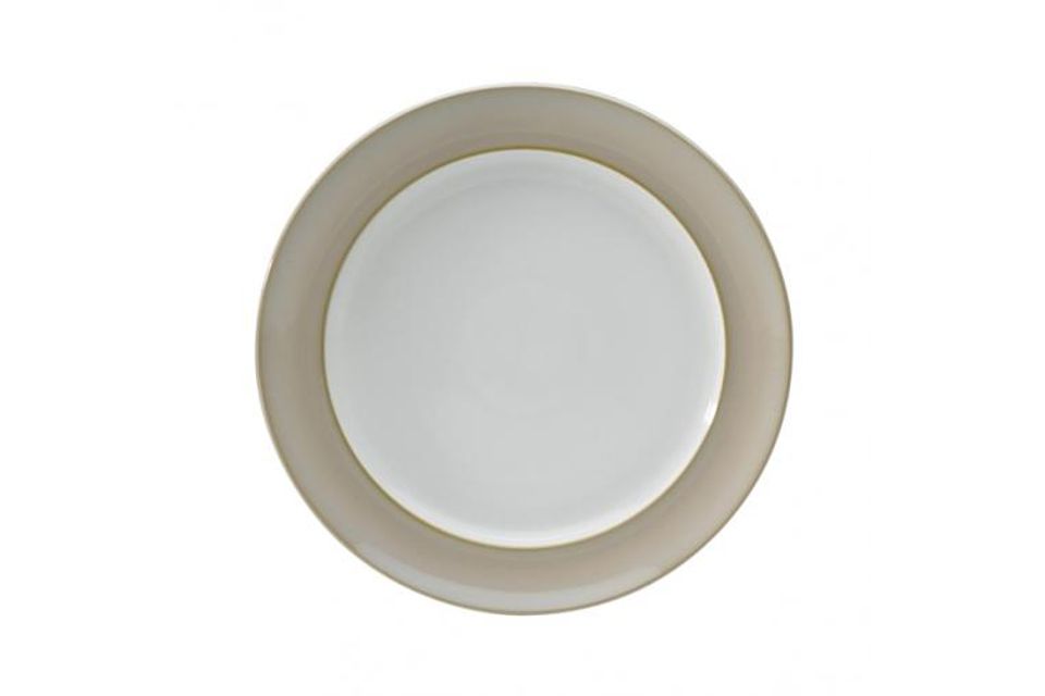 Denby Natural Pearl Dinner Plate Wide Rim 11"