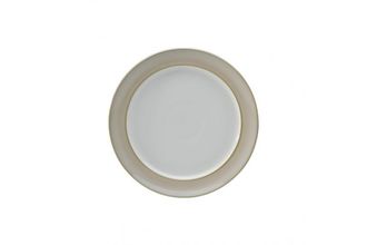 Denby Natural Pearl Breakfast / Lunch Plate Wide Rim 9 1/2"
