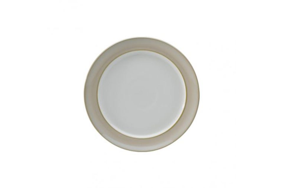 Denby Natural Pearl Breakfast / Lunch Plate Wide Rim 9 1/2"
