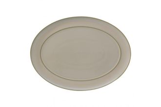 Denby Natural Pearl Oval Platter 15 3/4"