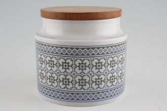 Hornsea Tapestry Storage Jar + Lid 4"