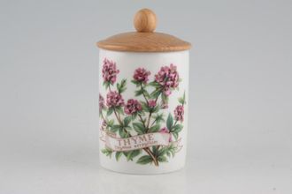 Royal Worcester Worcester Herbs Spice Jar Thyme 2 3/8" x 3"