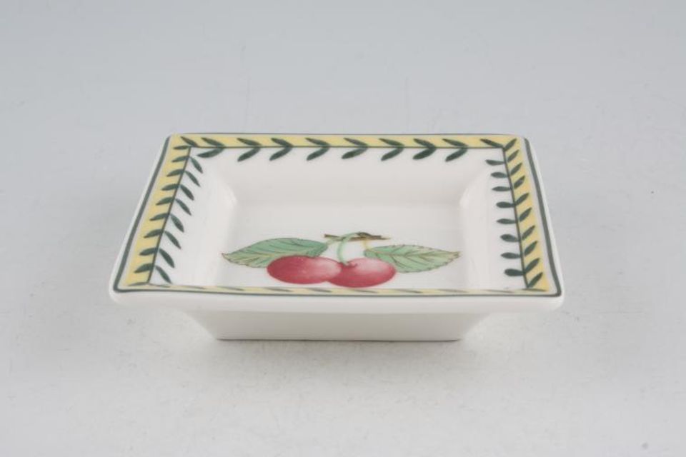 Villeroy & Boch French Garden Dish (Giftware) Square, Shallow 3 3/4"