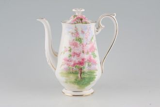 Royal Albert Blossom Time Coffee Pot 1 1/4pt