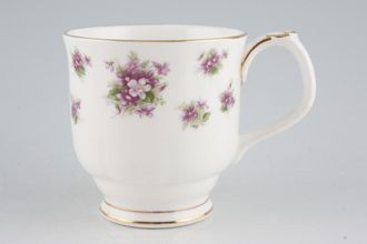 Royal Albert Sweet Violets Mug Montrose shape - Old version 3 1/4" x 3 3/8"