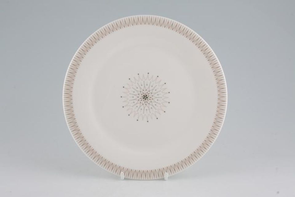 Royal Doulton Morning Star - T.C.1026 - Fine China and Translucent Salad / Dessert Plate Dipped Edge 8"