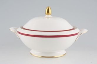 Minton Saturn - Red Vegetable Tureen with Lid