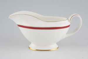 Minton Saturn - Red Sauce Boat