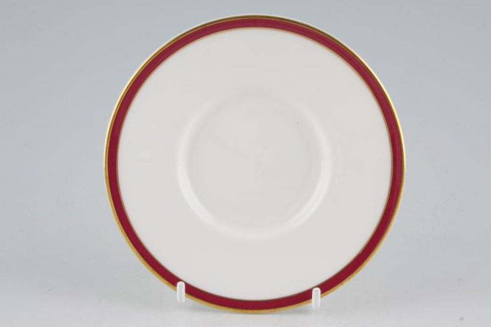 Minton Saturn - Red Coffee Saucer 5"