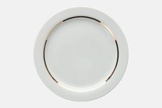 Thomas White with Rim and Gold Line Salad/Dessert Plate 9 1/2" thumb 1