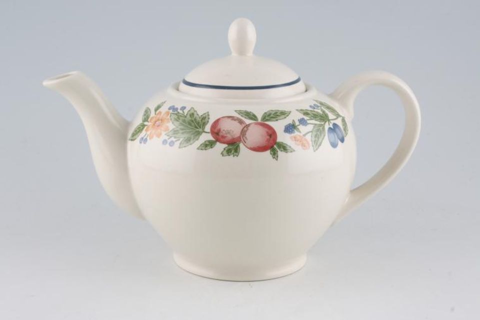 Staffordshire Canterbury Teapot 2pt
