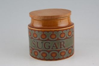 Hornsea Bronte Storage Jar + Lid Size represents Height - Sugar 4"