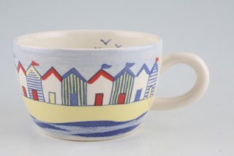 Sell Poole Beach Huts Breakfast Cup 4" x 2 1/2"