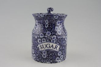 Sell Burleigh Blue Calico Storage Jar + Lid Sugar