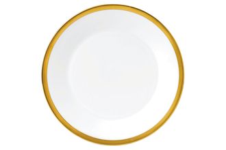 Jasper Conran for Wedgwood Gold Dinner Plate Banded 10 3/4"