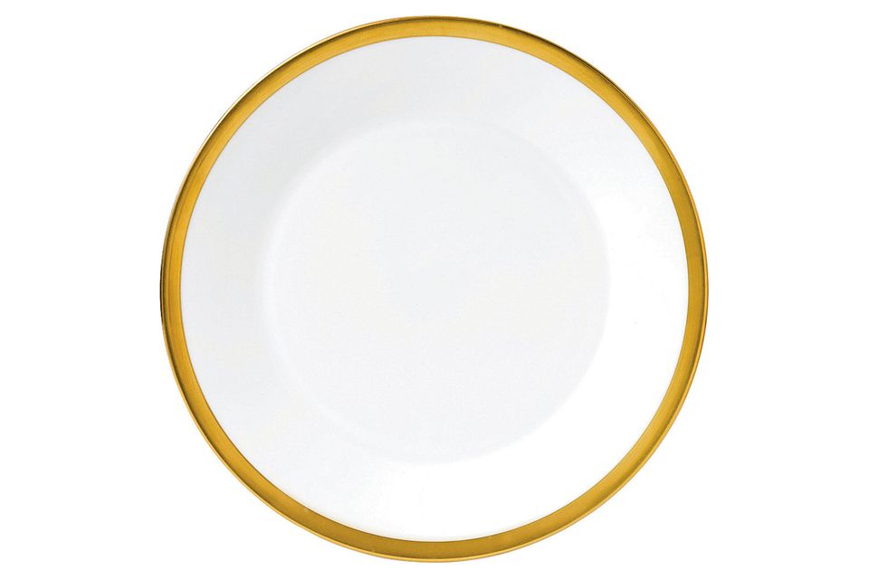 Jasper Conran for Wedgwood Gold Dinner Plate Banded 10 3/4"