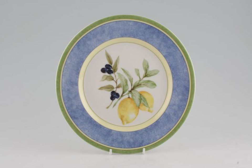Royal Doulton Carmina - T.C.1277 Breakfast / Lunch Plate Lemons and Olives 9"