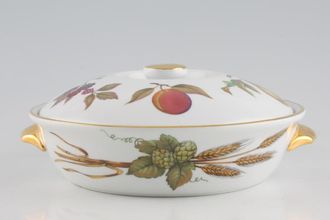 Sell Royal Worcester Evesham - Gold Edge Casserole Dish + Lid Round, Shape 22, Size 4, Knob on the lid 1pt