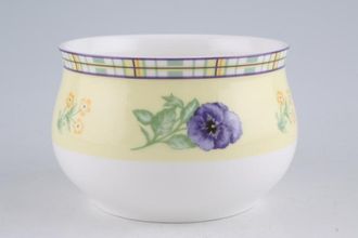 Queens Viola Sugar Bowl - Open (Tea) 3 3/4"