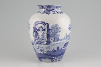 Spode Blue Italian Vase 7 1/2"