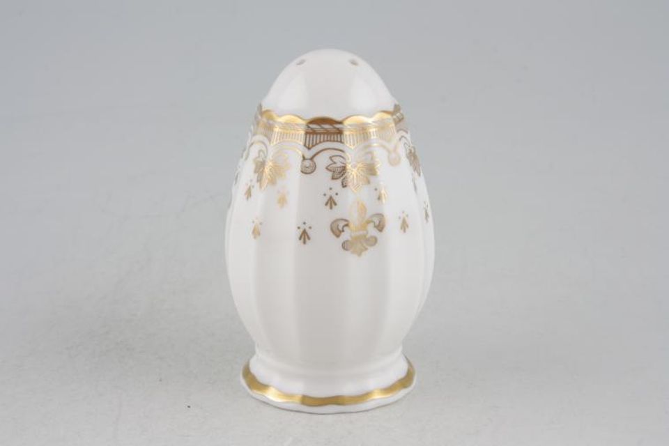 Spode Fleur de Lys - Gold - Y8063 Pepper Pot