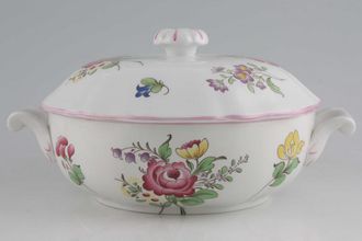 Sell Spode Marlborough Sprays Vegetable Tureen with Lid Round - Open handles 2pt