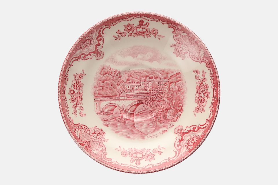 Johnson Brothers Old Britain Castles - Pink Breakfast Saucer 6 3/4"