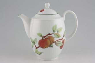 Royal Worcester Evesham Vale Coffee Pot malvern - Apples and Plums 2 1/4pt
