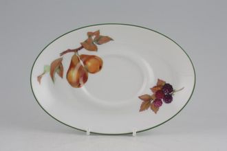 Sell Royal Worcester Evesham Vale Sauce Boat Stand Pears, Blackberries - for rounded shaped boat 7 1/2"
