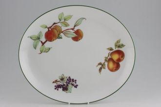 Sell Royal Worcester Evesham Vale Oval Platter Apples, Pears, Blackcurrants 12 3/4"