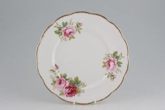 Sell Royal Albert American Beauty Breakfast / Lunch Plate Smaller Floral Pattern 9 3/8"