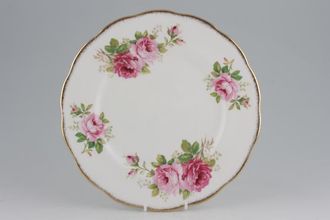 Royal Albert American Beauty Dinner Plate Larger Floral Pattern 10 1/4"
