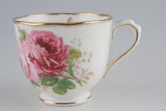 Sell Royal Albert American Beauty Teacup 1 Gold Line on Foot 3 1/8" x 2 5/8"