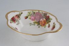 Royal Albert Old Country Roses - Made in England Dish (Giftware) Oval - Eared 5 3/4" x 3 1/2" thumb 2