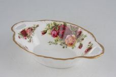 Royal Albert Old Country Roses - Made in England Dish (Giftware) Oval - Open Eared 5 3/4" x 3 1/2" thumb 2