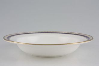 Aynsley Blue Orient Rimmed Bowl 8"