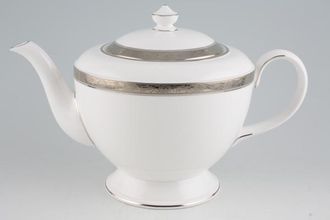 Royal Worcester Davenham Platinum Teapot