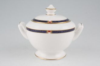Sell Royal Worcester Carina - Blue Sugar Bowl - Lidded (Tea) Small