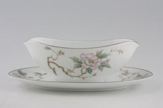 Noritake Chatham Sauce Boat and Stand Fixed