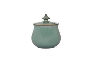 Denby Regency Green Sugar Bowl - Lidded (Tea)