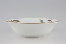 Royal Worcester Evesham - Gold Edge Soup / Cereal Bowl Flared Rim - Cut Apple, Cherry, Blackcurrants 6 1/2" thumb 2